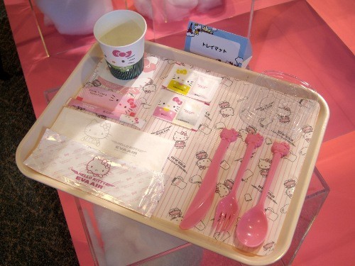 臺(tái)灣超萌Hello Kitty飛機(jī) 空姐更萌