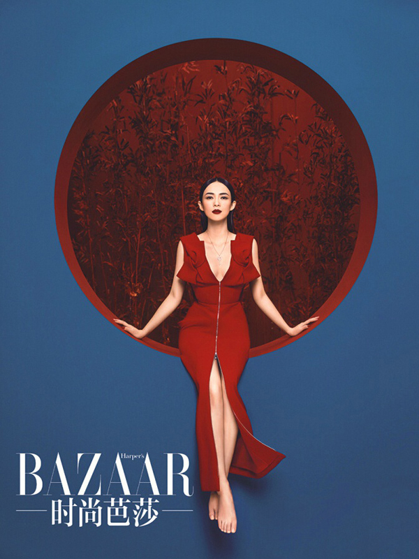 過年啦！來(lái)和明星學(xué)學(xué)怎樣穿紅衣最好看（組圖）