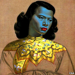 《中國(guó)女孩》倫敦拍賣(mài) 成交價(jià)近百萬(wàn)鎊