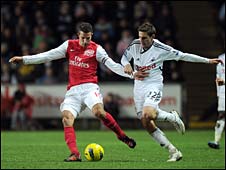 Swansea City's 'Courage and Resolve' 斯旺西城市隊(duì)的勇氣和決心