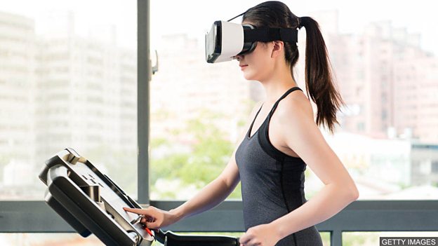 Virtual exercise in the gym 利用虛擬現(xiàn)實(shí)技術(shù)的新健身體驗(yàn)