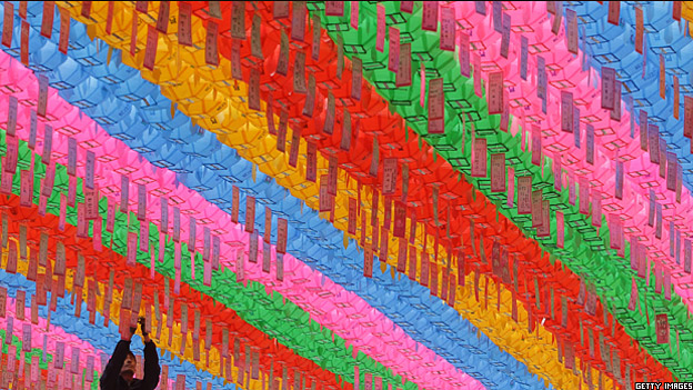 All the colours of the rainbow 五顏六色