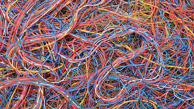 To get your wires crossed 產(chǎn)生誤解、誤會(huì)