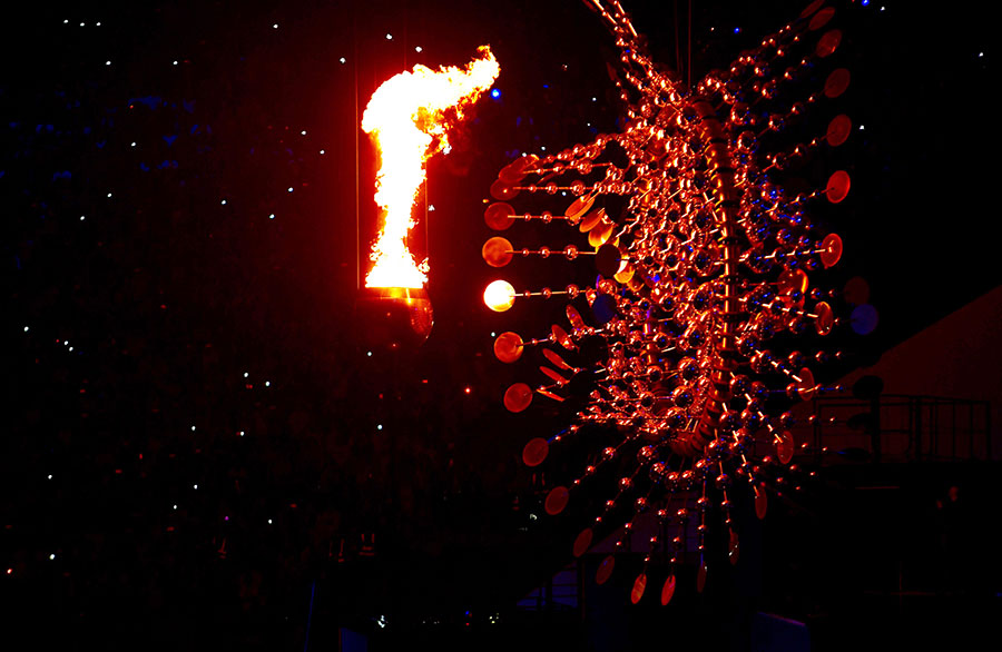 里約奧運(yùn)會(huì)狂歡中開幕