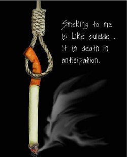 煙草致命如水火無情，控煙履約可挽救生命