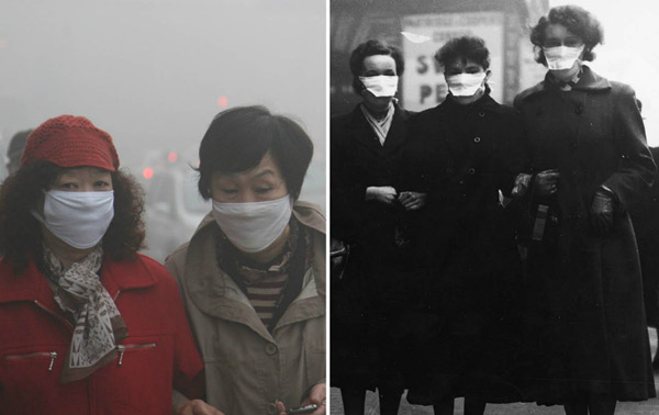 霧霾來襲：彼時的倫敦，今日之中國（多圖）