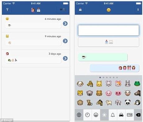 不想說話？試試只用表情交流的app