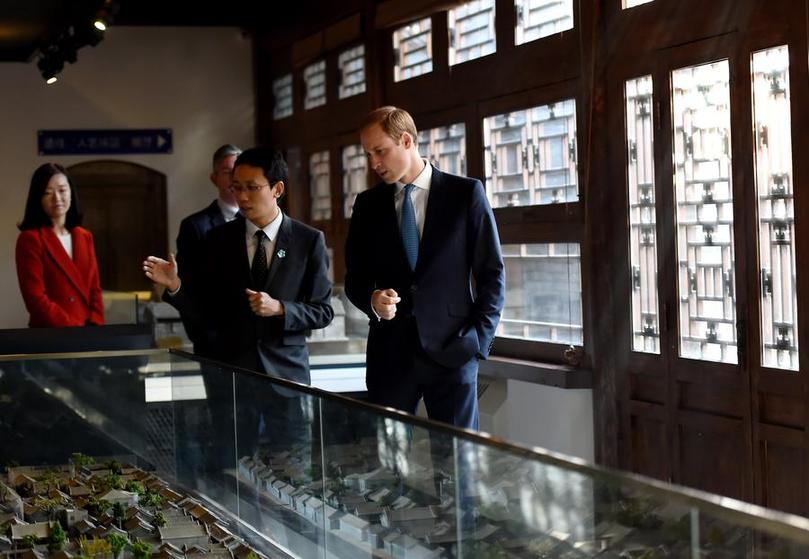 威廉王子開啟中國(guó)行