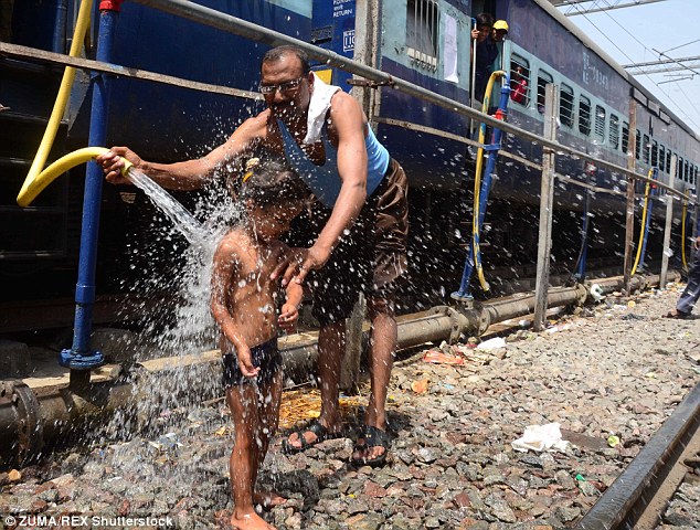 48度，看印度熱成啥樣了
