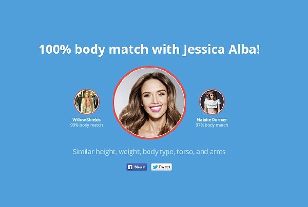 你跟哪位明星撞身材？測(cè)測(cè)便知