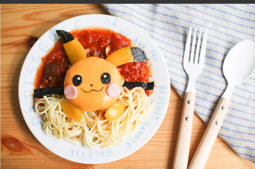 吃貨福利：當(dāng)卡通人物變成愛心便當(dāng)（組圖）