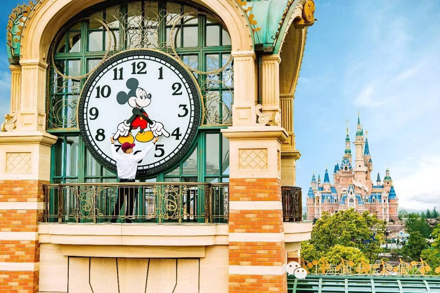 上海迪士尼樂園最新實(shí)景圖 美翻啦！