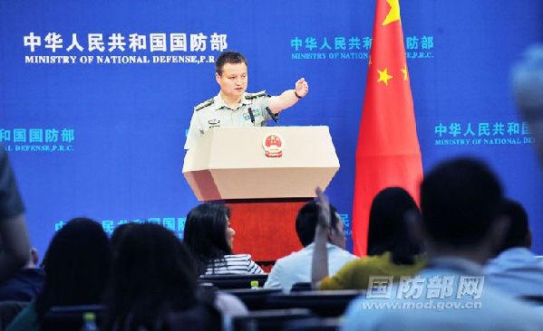 關于南海問題，我國軍方的霸氣回應