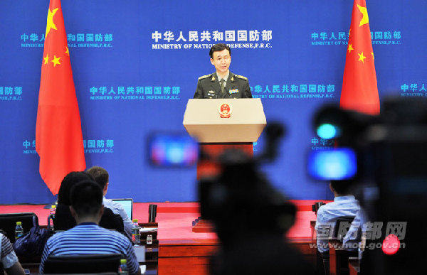 關于南海問題，我國軍方的霸氣回應