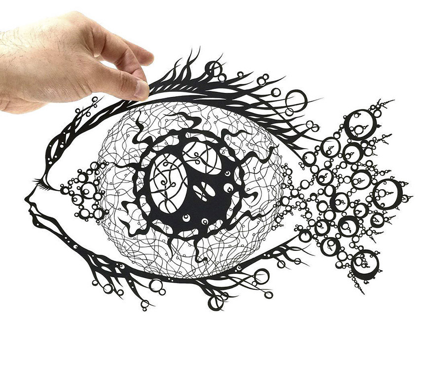 驚嘆！精妙絕倫的剪紙藝術(shù)（組圖）