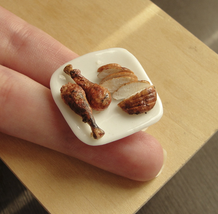 睜大你的眼：這些“美食”竟是微雕！