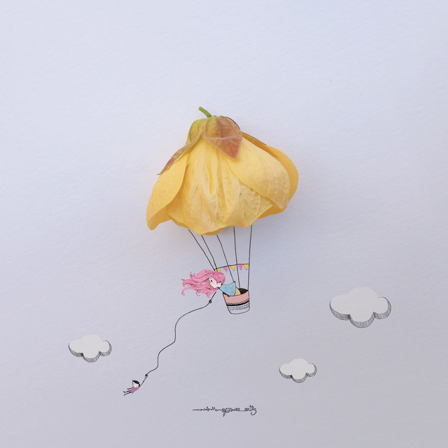 我用花瓣、果子、棉花糖變出了童話世界（組圖）