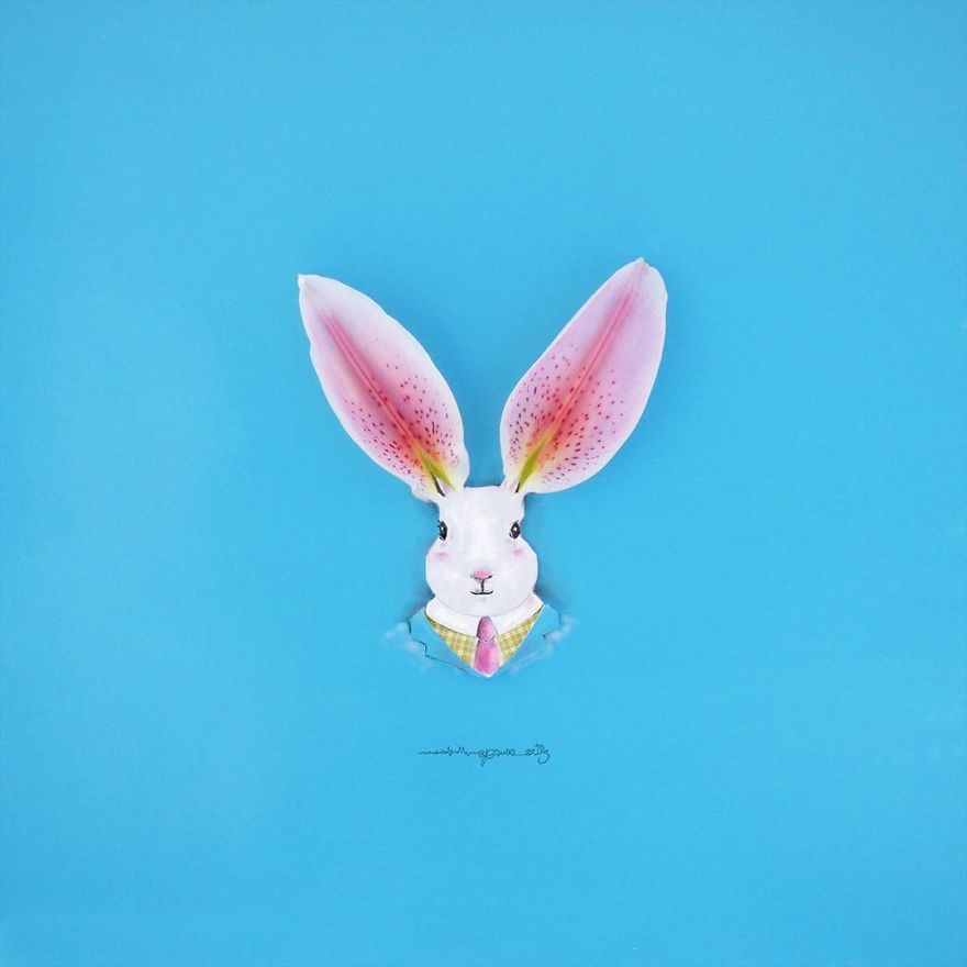 我用花瓣、果子、棉花糖變出了童話世界（組圖）