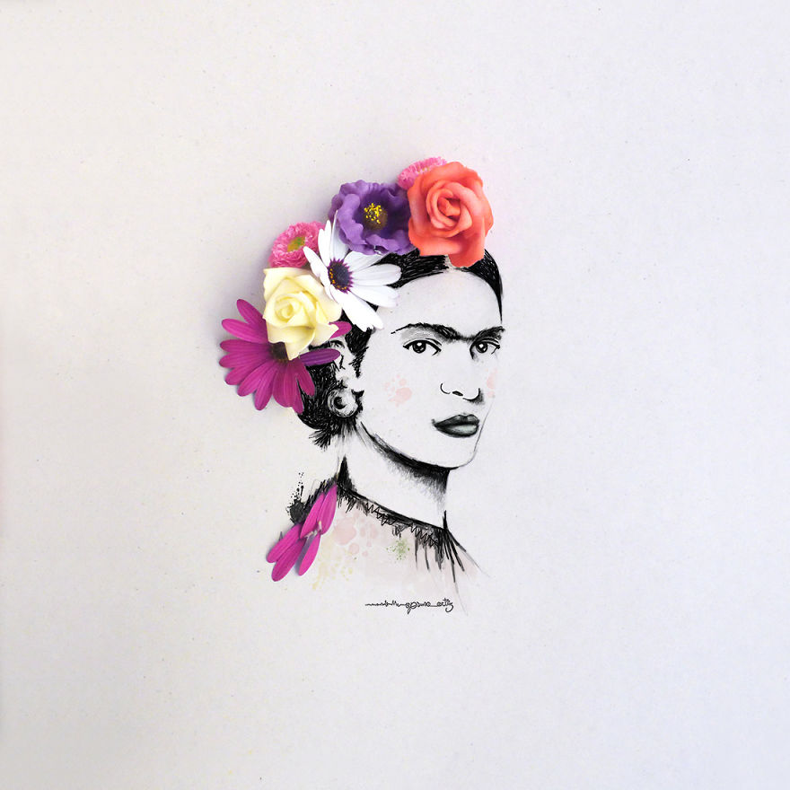 我用花瓣、果子、棉花糖變出了童話世界（組圖）