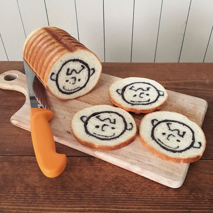 日本媽媽做的愛(ài)心切片面包 好看得讓人不舍得吃（組圖）