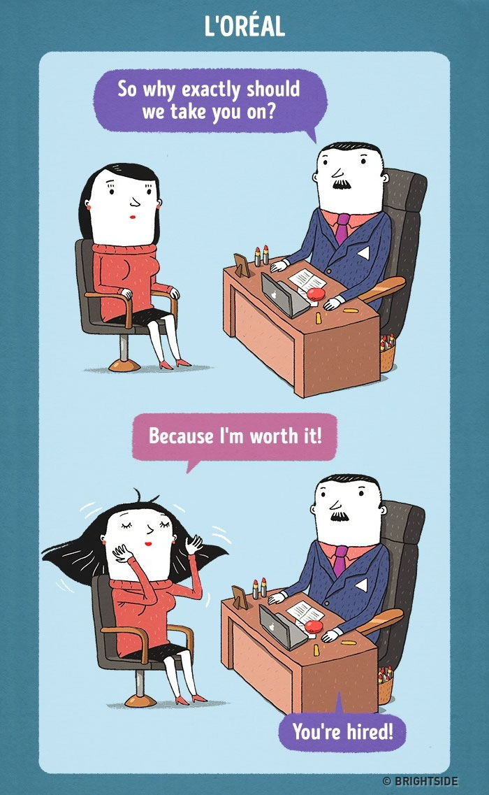 搞笑漫畫：頂級公司面試是什么樣？（組圖）