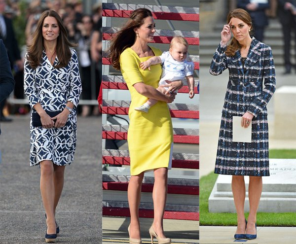 束腰大衣，蕾絲裙，裸色船鞋 凱特王妃的6大穿搭密術