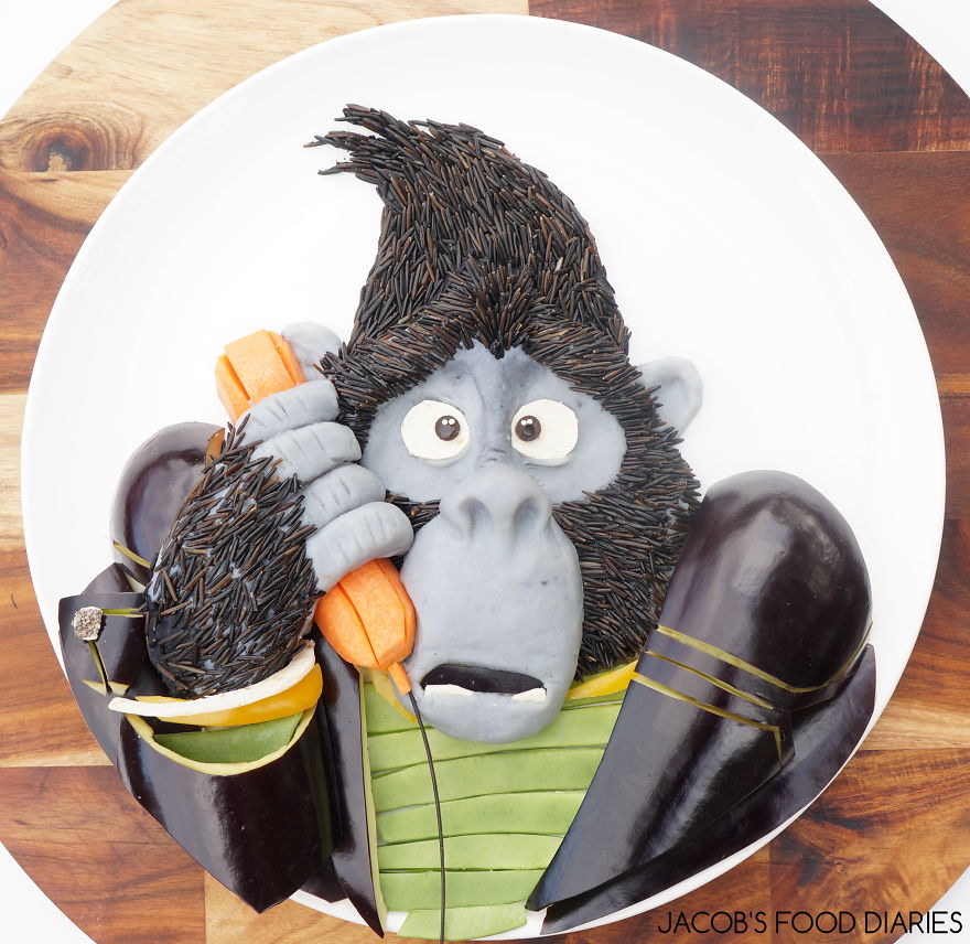 為了讓孩子吃健康食品，這位家長也是盡力了（組圖）