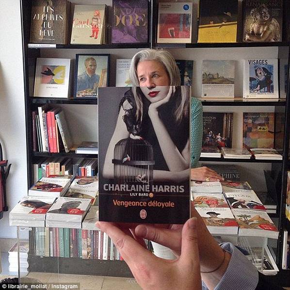 這才是“臉書(shū)”：法國(guó)書(shū)店店員拍攝創(chuàng)意照（組圖）