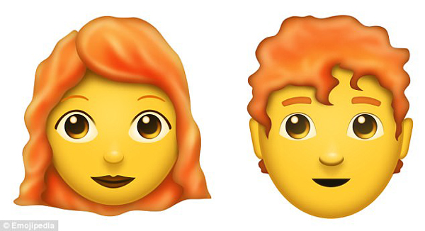 Emoji又出新表情了！光頭和紅發(fā)人士也將擁有專屬表情
