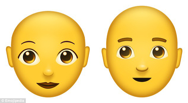 Emoji又出新表情了！光頭和紅發(fā)人士也將擁有專屬表情