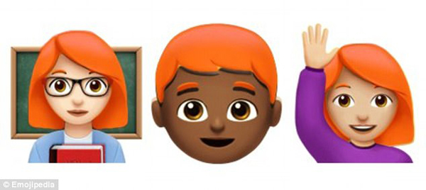 Emoji又出新表情了！光頭和紅發(fā)人士也將擁有專屬表情