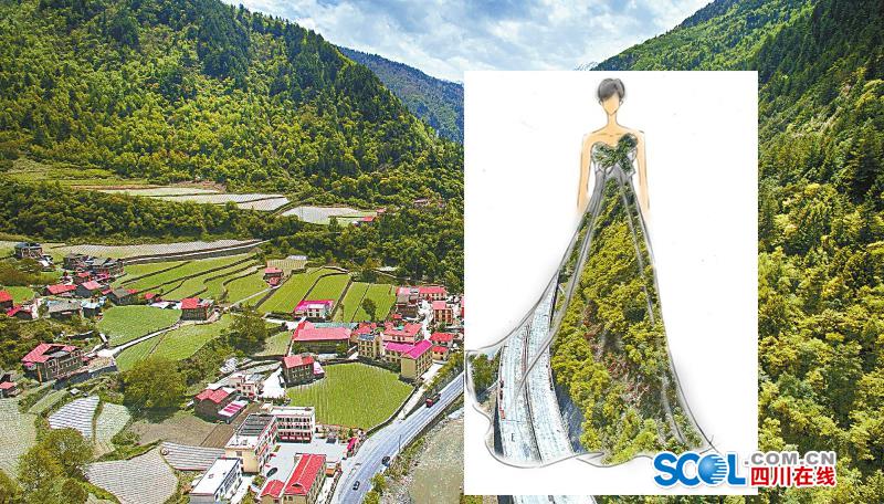 把高速公路做成衣服穿上身 美不美？（組圖）