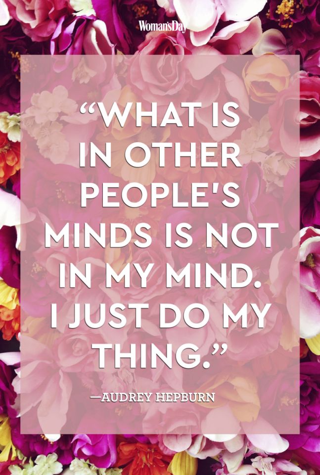 女人應(yīng)該怎么活？來聽聽這15個女人的名言