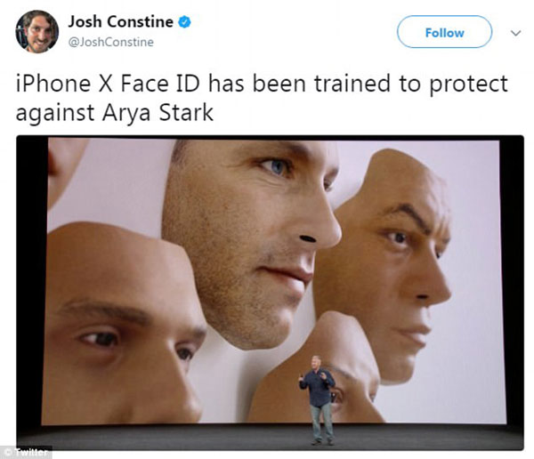 iPhone X面部識(shí)別遭惡搞 防伴侶偷窺面罩問(wèn)世