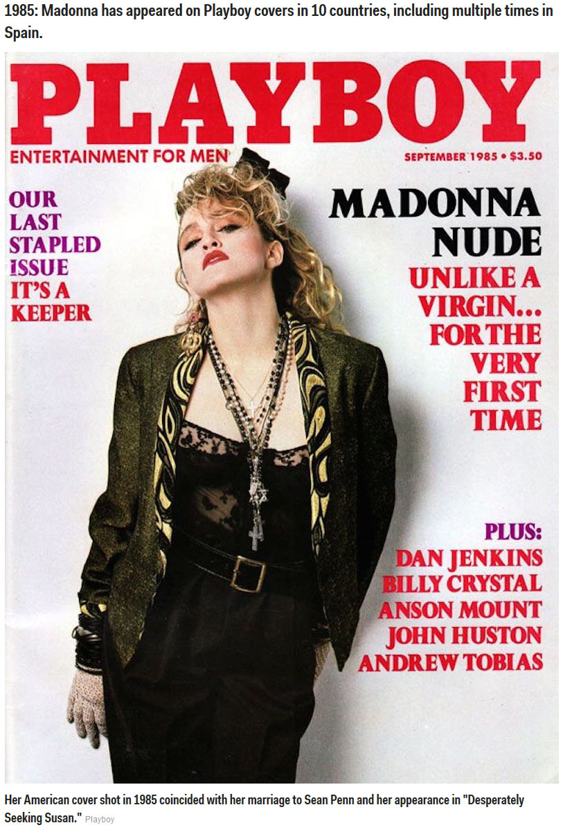 曾登上《花花公子》封面的20個(gè)著名女星（組圖）