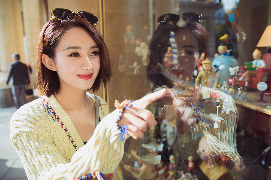 驚艷！中國女星登陸2017巴黎時(shí)裝周（組圖）