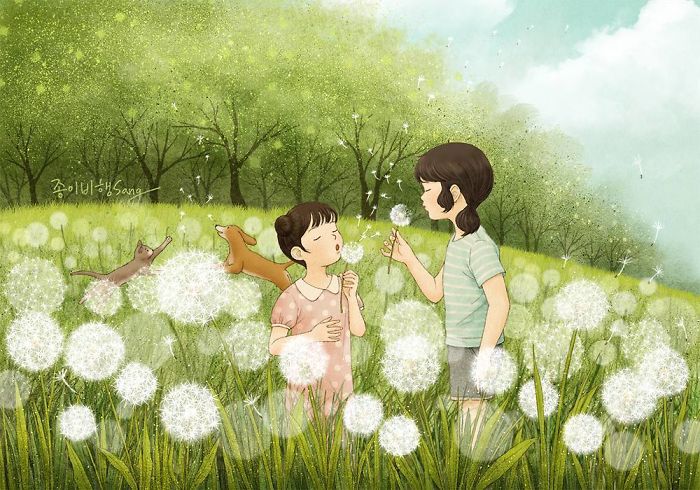 有親姐妹是什么感覺？讓插畫師來告訴你（組圖）