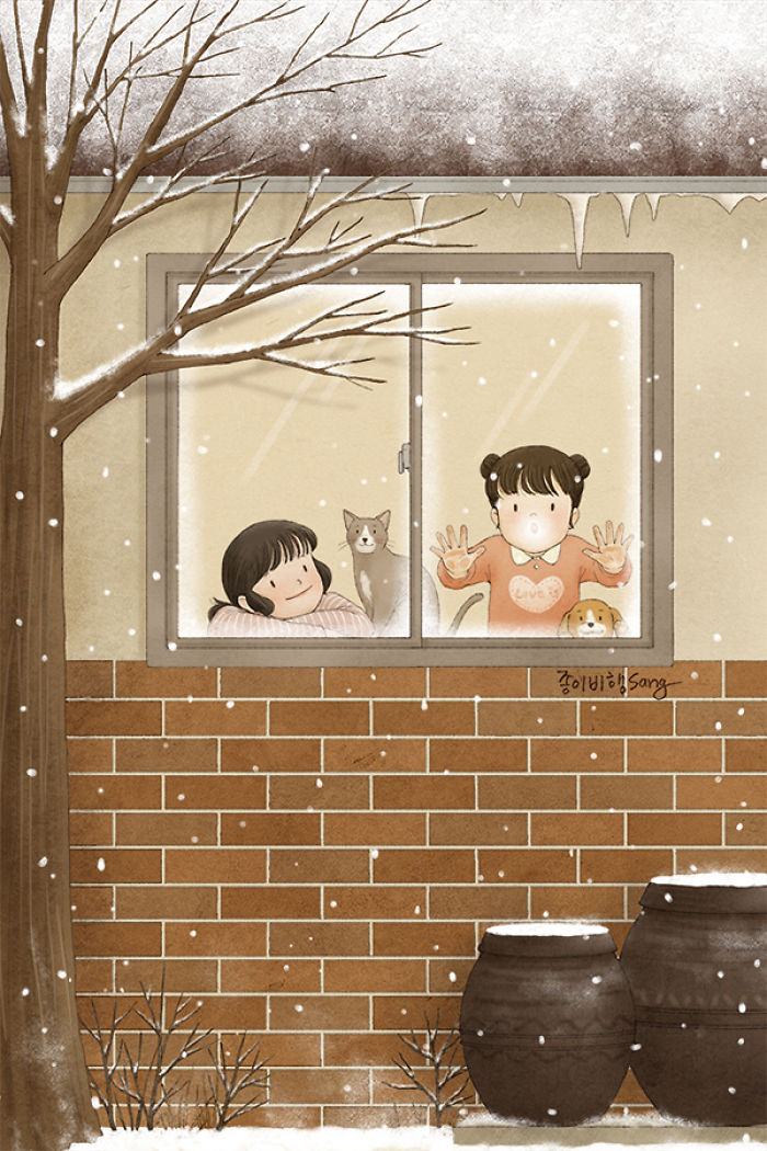 有親姐妹是什么感覺？讓插畫師來告訴你（組圖）