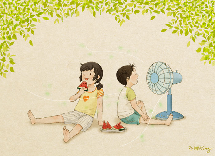 有親姐妹是什么感覺？讓插畫師來告訴你（組圖）