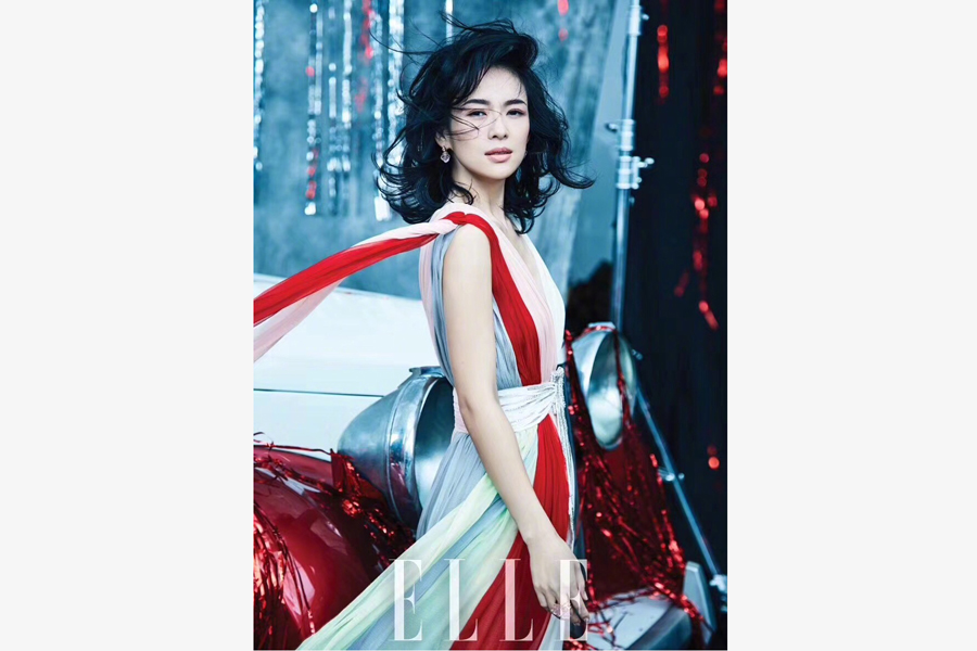 國(guó)際女神章子怡再登時(shí)尚封面 美得溫柔又有力量（組圖）