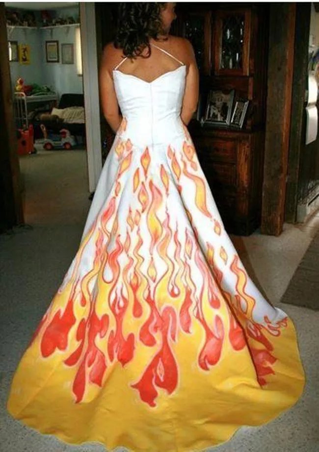 盤點(diǎn)史上最奇葩的婚紗（組圖）