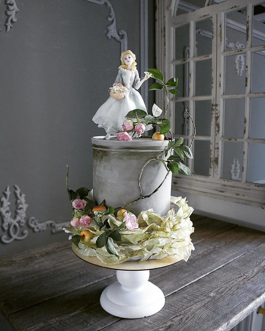 來(lái)自童話(huà)世界的蛋糕 美得像夢(mèng)一樣（組圖）