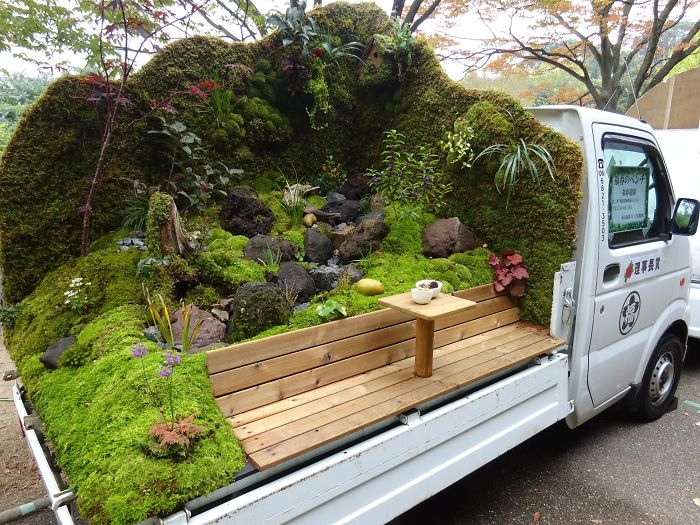 輪子上的風(fēng)景：卡車上的“后花園” 哪一個最美？（組圖）
