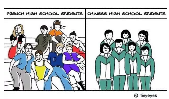 這組漫畫高能了！中國姑娘讓你秒懂中西方文化差異（組圖）