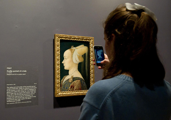European art exhibited in Australia