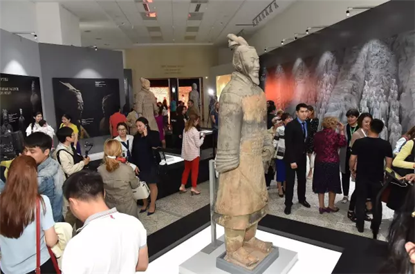 “中國(guó)秦始皇兵馬俑文物展”在阿斯塔納隆重開幕