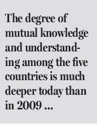 BRICS evolving for stronger partnership