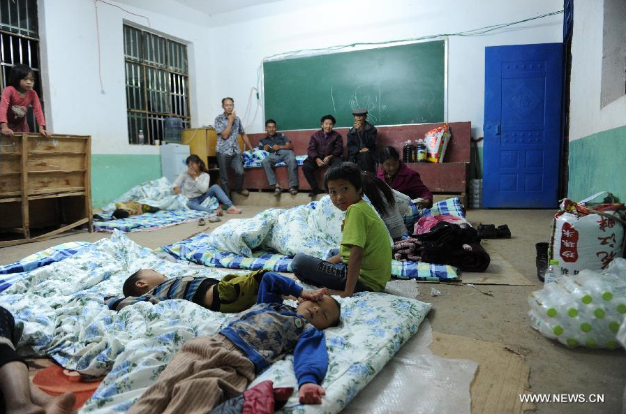 Neighboring Guizhou affected by Yunnan quake