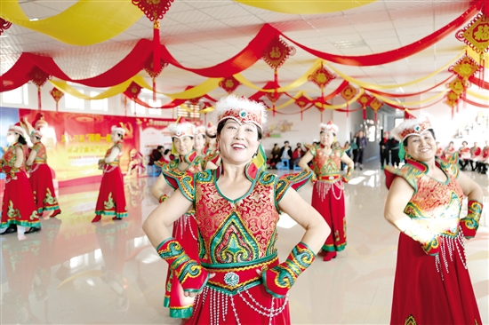 Festive mood in the air