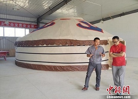 Inner Mongolia exports yurts overseas